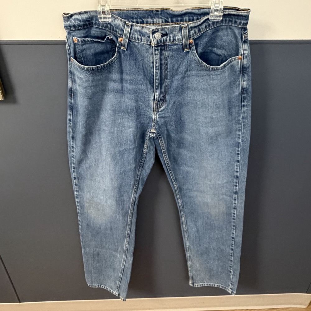 Levi's 559‎ Men's Relaxed Straight Leg 36x34 Medium Wash Denim Jeans 5-Pocket